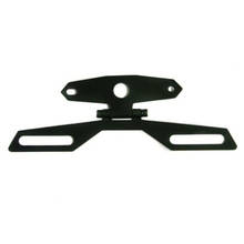 Guardabarros plegable negro para motocicleta, soporte de placa de matrícula para Suzuki GSX-R, Honda, CBR, CB, Yamaha R1, R6, Kawasaki Ninja ZX 2024 - compra barato