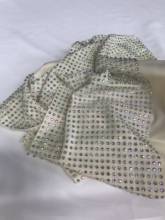 Вышитая кружевная ткань Sat-288,8808 с блестками красивые нигерийские кружева с блестками кружевной ткани для праздничное платье 2024 - купить недорого