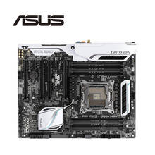 Placa-mãe para computador asus argolas, original, usada, x99, x99m, 2011, soquete, lga 2011, core i7, lga2011, v3, ddr4 2024 - compre barato