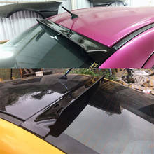 CEYUSOT-alerón de techo para coche Mitsubishi Lancer EX 2009-2016, Material ABS, Color de ventana trasera, aleta trasera, estilo 3D 2024 - compra barato