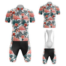 Flamingo New Cycling Jersey Set  Maillot Ciclismo Hombre ropa 2024 - buy cheap