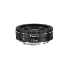 Canon EF-lente usada 40mm f/2,8 STM con UV, parte trasera y tapa delantera 2024 - compra barato