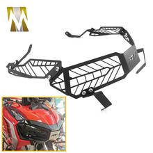 Cubierta protectora de faro delantero de motocicleta, marco de rejilla, protector de decoración, para Honda ADV150 ADV 150 2019 2020 2021 2024 - compra barato