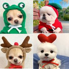Winter Warm Pet Coat Cute Dog Hoodies Fruit Costume Jacket for Cat Puppy Clothing French Bulldog Chihuahua Ropa Perro Outfit 2024 - купить недорого