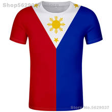 Filipinas t camisa diy livre nome personalizado número phl camiseta nação bandeira ph república pilipinas impressão filipino texto foto roupas 2024 - compre barato