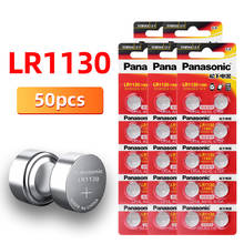 50pcs/lot Panasonic Alkaline Button Battery AG10 389 LR54 SR54 Battery Cell 1.5V AG10 LR1130 SR1130W 189 LR1130 Button Batteries 2024 - buy cheap