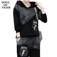 "Soul of tiger-conjunto feminino casual, 2024 - compre barato