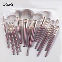 doxa 14pcs Makeup Brushes Set For Foundation Powder Blush Eyeshadow Concealer Lip Eye Make Up Brush Cosmetics Beauty Tools 2024 - buy cheap