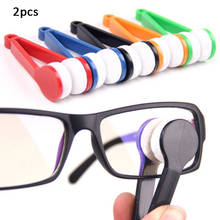 Glasses Eyeglass Cleaner Brush Microfiber Spectacles Cleaner Brush Cleaning Tool Multi-Function Portable Sunglasses Cleaner Brus 2024 - buy cheap