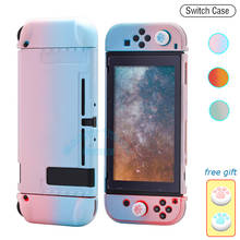 For Nintend Switch Pink Case Cover Detachable Ultra Thin Colorful PC Protective Hard Shell for Nintendo Switch Game Console 2024 - buy cheap
