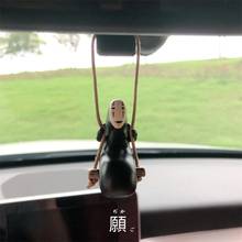 Cute Anime Car Decoration Faceless Male Auto Pendant Car Rearview Mirror Pendant Car Interior Decoration Accessories 2024 - buy cheap