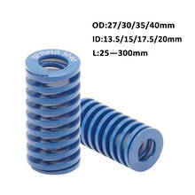Blue Light Load Mould Die Springs Spiral Stamping Spring Compression Mould Spring OD 27-40mm ID 13.5-20mm Length 25-300mm 2024 - buy cheap