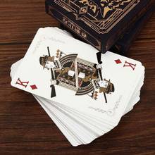 Novo 54 pçs/pçs/set papel lobisomens cartão de poker baralho festa da família tabuleiro jogo jogando cartas 2024 - compre barato