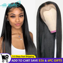 Ali Grace Peruvian Straight Lace Front Wig 360 Lace Frontal Human Hair Wigs with Baby Hair Pre-plucked 13x4 Straight Hair Wigs 2024 - buy cheap