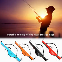 Foldable Storage Fishing Bag 125CM EVA Waterproof Fishing Rod Bag with Handle Outdoor Fishing Accessories 2024 - buy cheap