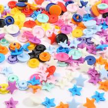 10 комплектов сердце/звезда T5 Пластиковые кнопки Кнопки Застежки Одежды Аксессуары для детской одежды Зажимы кнопки 2024 - купить недорого