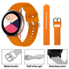 Silicone Band for Samsung Galaxy Watch Active 2 40/44mm Gear S3 Sport Wrist Bracelet 22mm 20mm Strap Watchband for amazfit gtr 2024 - купить недорого