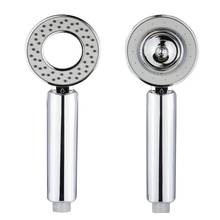 Double-sided Multi-function Shower Head Water Saving Round ABS Chrome Booster Bath Shower High Pressure Handheld Hand Shower 2024 - buy cheap