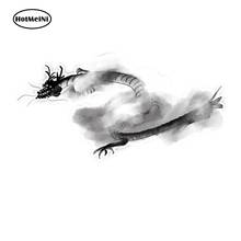 HotMeiNi 6.5cm x 13cm Chinese Ink Wind Dragon Reflective PVC Car Sticker Decal 2024 - buy cheap