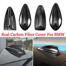 Чехол для антенны из углеродного волокна Shark Fin для BMW E90 E92 F20 F30 F10 F34 G30 G20 F15 F16 F21 F45 G30 G20 X4 X5 X6 2024 - купить недорого