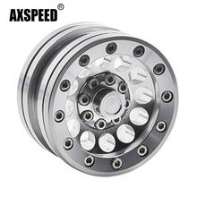 AXSPEED-Llantas de ruedas Beadlock para Axial SCX10 1,9 CC01 RC4WD D90 1:10, trepador de coche de control remoto, 1/4/5 uds, 90046" 2024 - compra barato