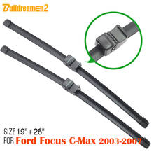 Buildreamen2-Parabrisas de coche, escobilla de aparcamiento para Ford Focus c-max 2003-2007, 1 par 2024 - compra barato