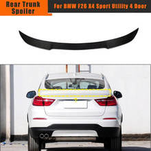 Spoiler traseiro para carro em fibra de carbono, tampa para bmw f26 x4 2014 2015 2016 2017 2024 - compre barato