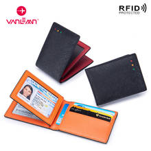 Tarjetero de cuero para conducir para hombre, cubierta de cuero RFID para tarjetas de identificación de coche 2024 - compra barato