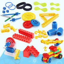 Gear Turbine Engineering High-tech Building Blocks Parts Compatible  STEM Toys for Children Maker 2024 - buy cheap