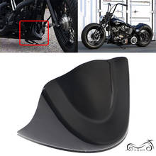 Carenado para motocicleta Harley Dyna Low Rider Fat Bob, alerón de barbilla delantera, color negro brillante, FXD 2006-2017 2024 - compra barato