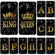 phone case for Samsung Galaxy Note 3 Neo N7505 / Note 3 Lite N750 Marble Golden alphabet Background Soft Print Cover 2024 - buy cheap