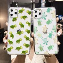 Funda de silicona con dibujos de animales para iphone, carcasa bonita de TPU con dibujos animados para modelos 13, 12, 11, XS MAX, XR, 6S, 7, 8 Plus, SE2020 2024 - compra barato