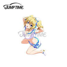 Jump Time 13 x 7.7cm For Ravel Phenex Hot Girl High School DxD Car Stickers Windows Decal Sunscreen Motorcycle Vinyl Decoration 2024 - buy cheap