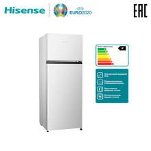 Refrigerator Hisense rt267d4ad1 freshness and energy efficiency 2 in 1, 205 L (refrigeration chamber 164 L + freezer 41 L) 2024 - buy cheap