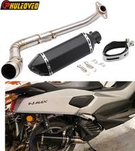 For Yamaha Nmax125 Nmax155 2015-2017 Motorcycle Exhaust Full System With Exhaust Muffler Escape Demper Link Pipe DB Killer 2024 - buy cheap