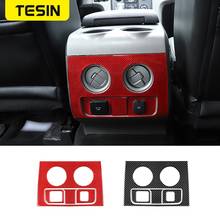 TESIN Carbon Fiber Sticker For Ford F150 Car Armrest Box Air Outlet Decoration Cover Accessories For Ford F150 Raptor2009-2014 2024 - buy cheap