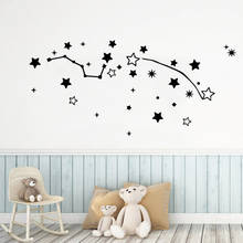 Etiqueta engomada del avión, pegatinas de pared de estrella, pegatina decorativa, decoración del hogar, habitación de niños, pegatinas de pared, papel tapiz impermeable 2024 - compra barato