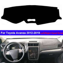 Car Dashboard Cover Dash Mat Carpet Cape For Toyota Avanza 2012 - 2019 Auto Sun Shade Anti-Sun UV Anti-dirty 2018 2017 2016 2015 2024 - buy cheap