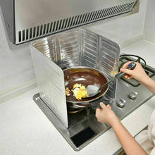 Креативная кухонная плита фольга брызг масла против брызг щит кухонный инструмент 2024 - купить недорого