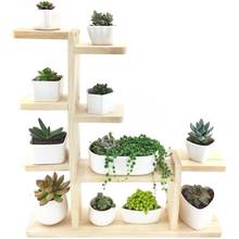 Rack Estanteria Escalera Estante Para Plantas Huerto Urbano Madera Outdoor Stand Stojak Na Kwiaty Balcony Flower Plant Shelf 2024 - buy cheap