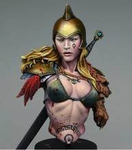 1/10 Resin Bust Building Kit Female Warrior(With base) 2024 - buy cheap