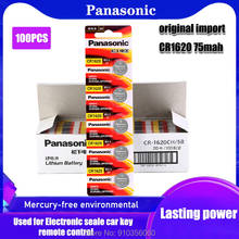 100PCS PANASONIC Original CR1620 DL1620 ECR1620 CR 1620 3V Lithium Batteries Cell Button Coin Battery For Watch Car Remote Key 2024 - buy cheap