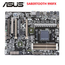 ASUS SABERTOOTH 990FX материнская плата по стандарту ATX SABERTOOTH 990 FX системная плата Socket AM3 + DDR3 для AMD 990FX 32GB настольная материнская плата Б/у 2024 - купить недорого
