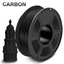 Carbon Fiber PLA Filament 1kg 1.75mm Tolerance +/-0.02mm No Bubble High Strength Non-toxic FDM 3D Printer Printing Material 300m 2024 - buy cheap