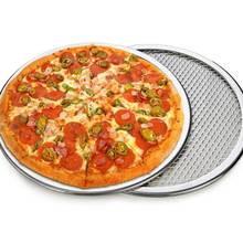 Pizza Baking Pan Aluminum Non-stick Round Dish Pizza Pan Tray Mould Bakeware Baking Tool Baking Dish Cake Mould Accessories 2024 - buy cheap