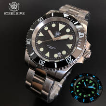 STEELDIVE деловые автоматические часы для мужчин спортивные часы для дайверов сапфировые кристаллы механические часы для дайвинга 200 м relogios masculino 2024 - купить недорого