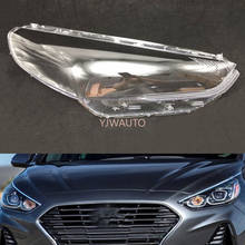 Cubierta de faro para Hyundai Sonata 2017 ~ 2019, lente de Faro, carcasa de repuesto para coche 2024 - compra barato