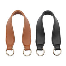 34cm Short PU Leather Handbag Bag Strap Handle Holder Replacement Bag Accessories Black Brown 2024 - buy cheap