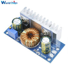 DC-DC Boost Converter Non-isolated Step-Up Power Supply Module With Heat Sink Adjustable 4.5V-32V to 5-42V 6A 2024 - buy cheap