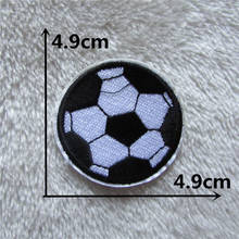 Wholesale High quality 1PCS soccer patches stripes Clothing accessories Embroidery Applique Decoration Accessories Hotfix C212 2024 - buy cheap